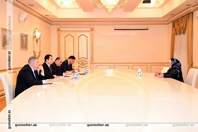 Adil Kərimli Ucarda vətəndaşların müraciətlərini dinləyib