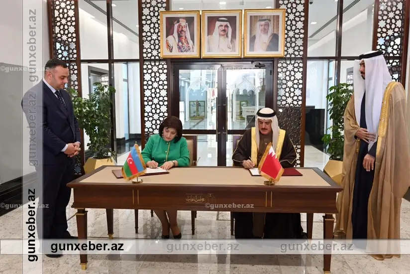 Milli Məclislə Bəhreyn Krallığının Nümayəndələr Şurası arasında Anlaşma Memorandumu imzalanıb