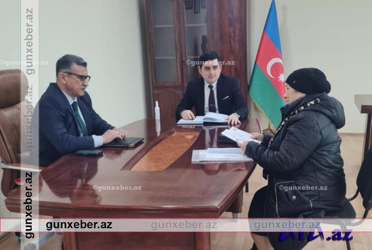 Novruzəli Aslanov İsmayıllıda seçicilərlə görüşüb -Fotolar