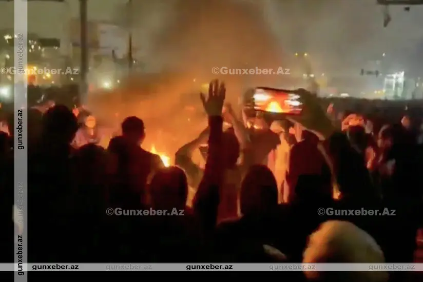 İranın Lorestan əyalətində 100-dən çox etirazçı saxlanılıb