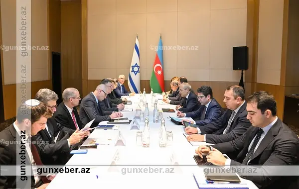 Azərbaycanla İsrail arasında iqtisadi tərəfdaşlığın möhkəmləndirilməsi məsələləri müzakirə olunub