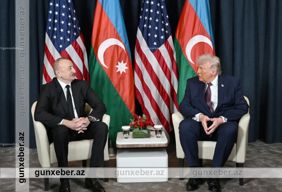 Davosda İlham Əliyevlə Donald Trampın görüşü olub