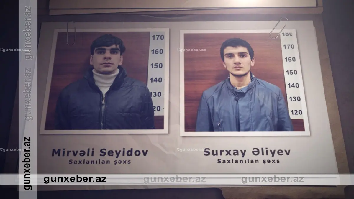 Xətai rayonunda soyğunçuluq edən şəxslər saxlanılıblar