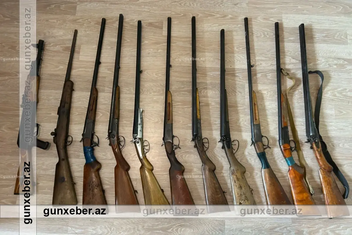 Müxtəlif ərazilərdə qanunsuz saxlanılan odlu silah-sursat aşkar edilib