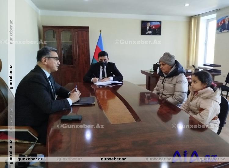 Novruzəli Aslanov İsmayıllıda vətəndaşlarla görüşüb