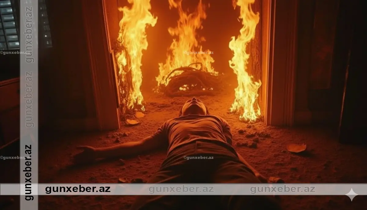 İmişlidə yanan evdə meyiti tapılan şəxsin qətlə yetirildiyi ehtimal edilir: Prokurorluq cinayət işi açdı