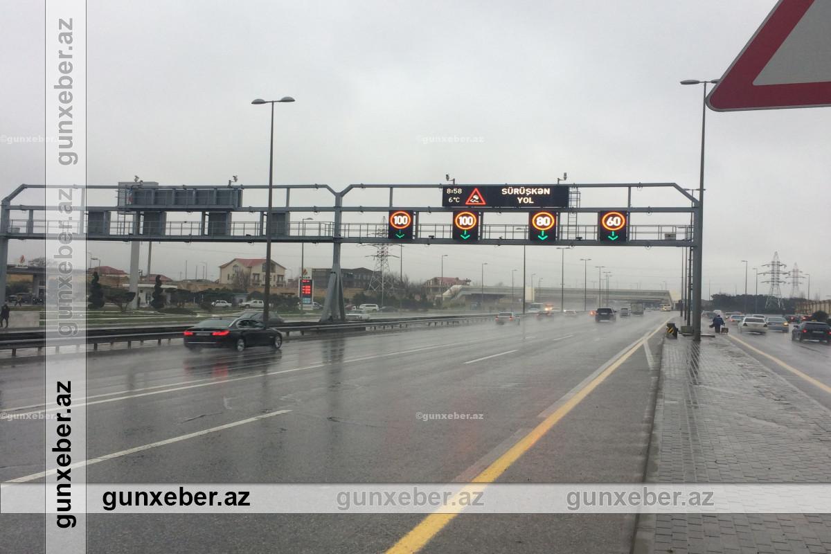 Zığ dairəsi-Hava Limanı yolunda sürət həddi endirilib