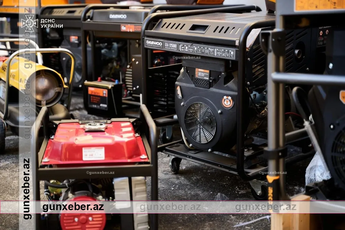 Bakıdan Kiyevə dəstək: Ukrayna Fövqəladə Hallar Xidmətinə avadanlıq göndərildi