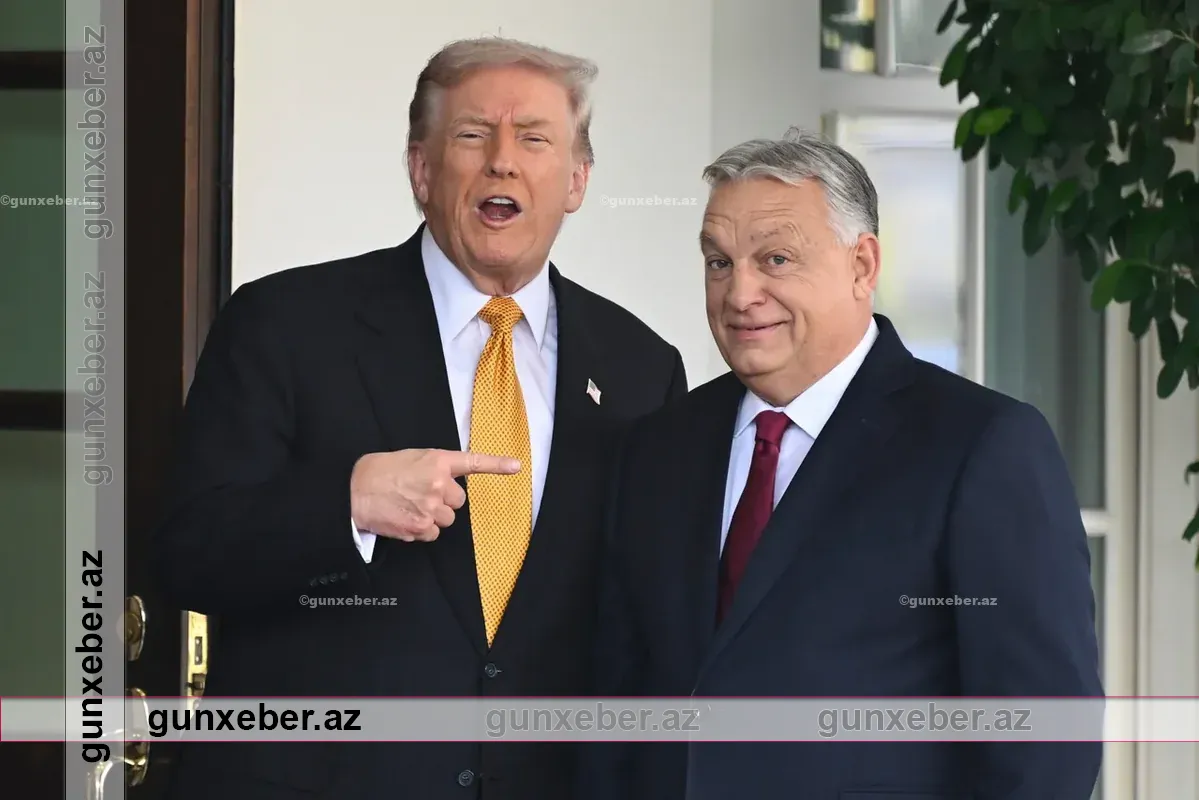Donald Tramp Viktor Orbana dəstəyini ifadə etdi