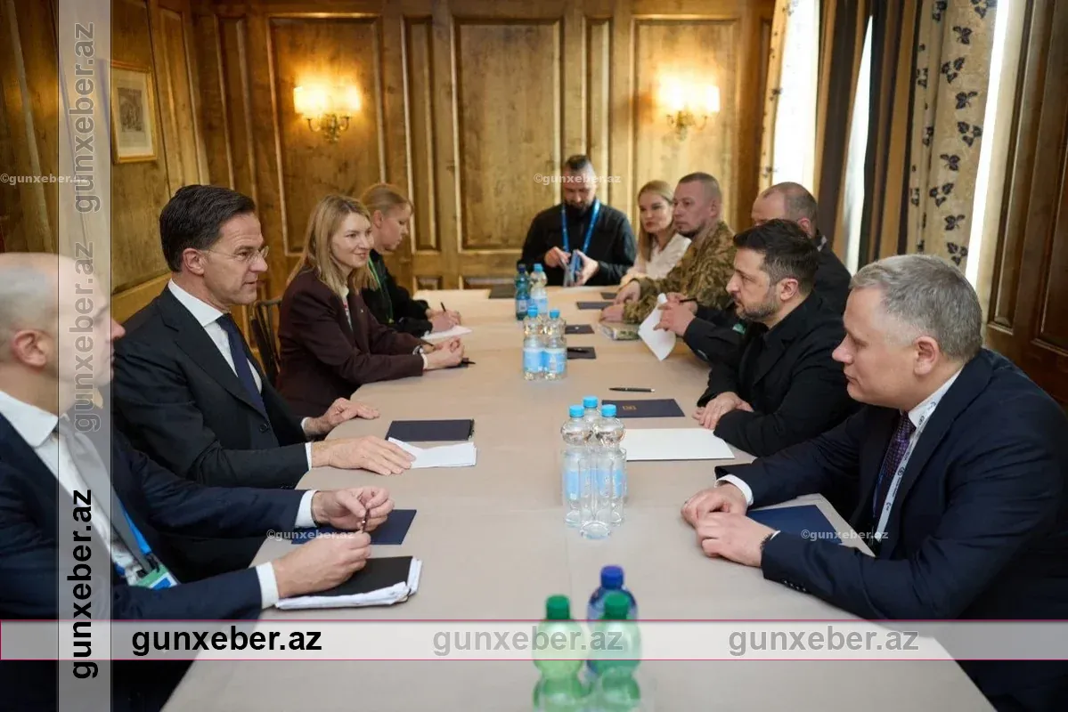 Zelenski NATO rəhbəri ilə mühüm danışıqlar apardı