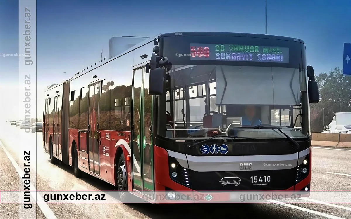 Sumqayıtda sərnişinləri soyuqda 20 dəqiqə gözlədən sürücüyə xəbərdarlıq edildi