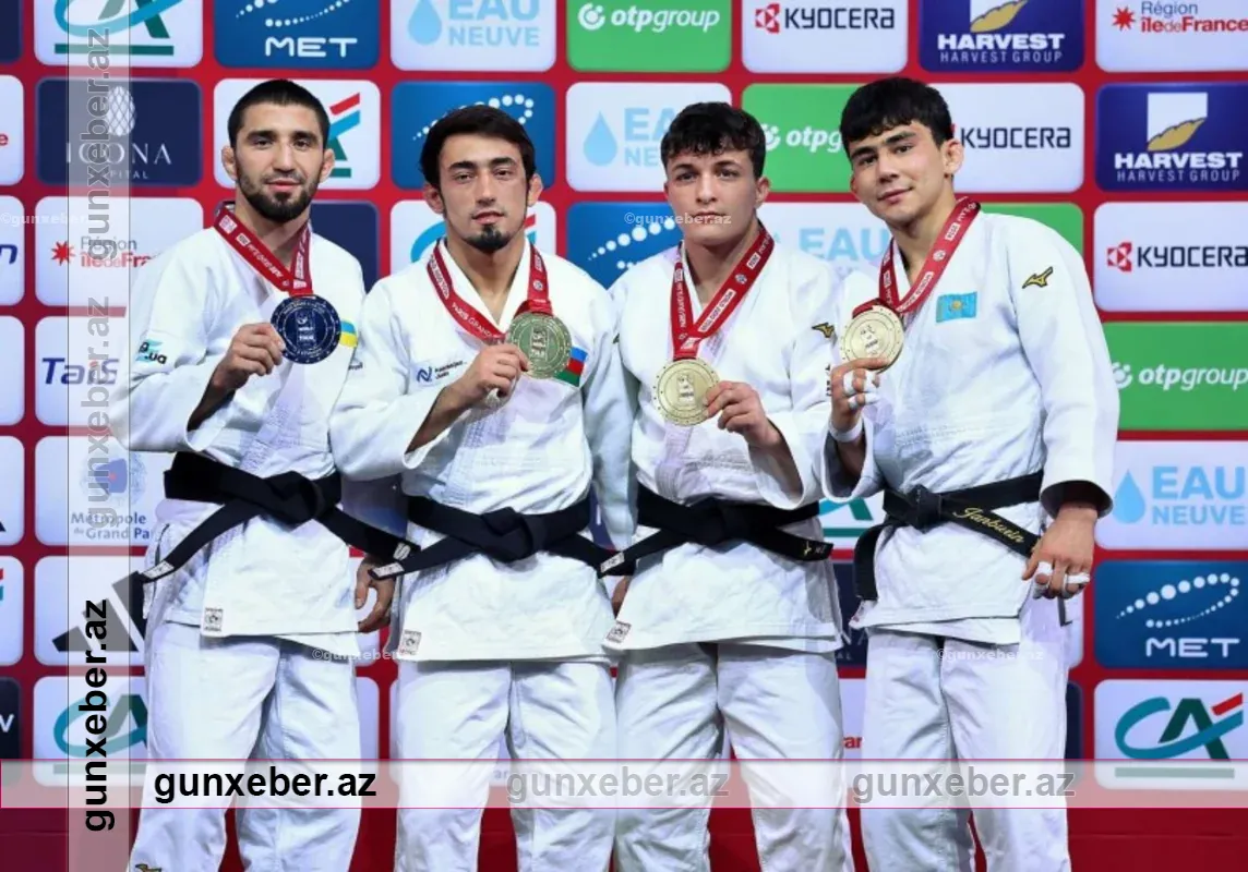 Cüdoçularımız Parisi fəth etdilər: Medal sıralamasında tarixi nəticə