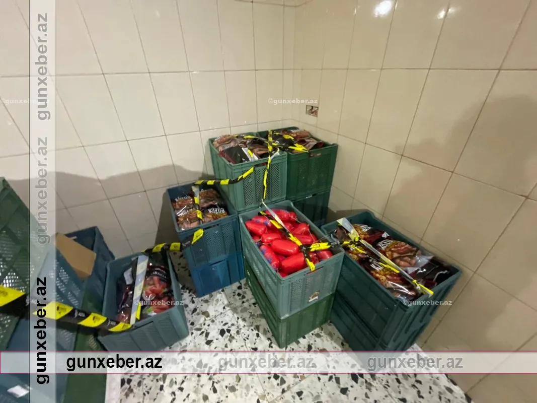 Mehdiabadda qanunsuz fəaliyyət göstərən kolbasa sexi aşkarlandı