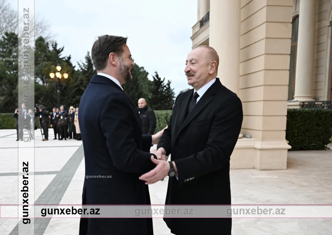 Bakıda Amerika Birləşmiş Ştatlarının vitse-prezidentinin rəsmi qarşılanma mərasimi olub