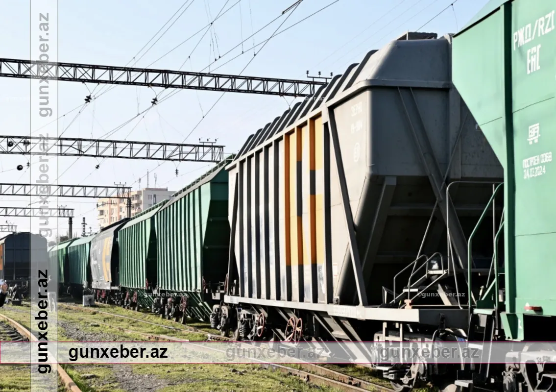 Rusiya taxılını Ermənistana daşıyan qatar Azərbaycandan yola düşüb